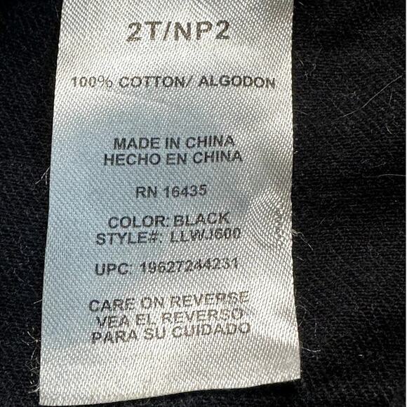 Pink Floyd Dark Side of The Moon Black Denim Jacket Shirt Toddler Size 2T - Picture 6 of 7